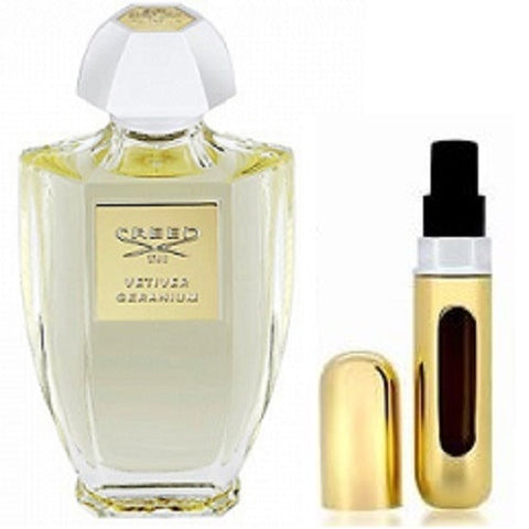 CREED VETIVER GERANIUM Eau De Parfum 5ml Refillable Travel Spray