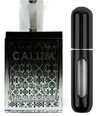 CALUM BEST BLACK Eau De Toilette 5ml Refillable Travel Spray