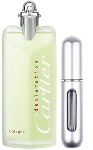 CARTIER DECLARATION COLOGNE Eau De Toilette 5ml Refillable Travel Spray