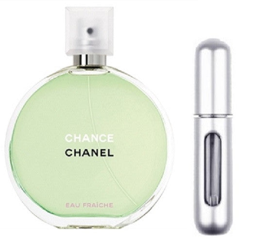 CHANEL CHANCE EAU FRAICHE For Women Eau De Toilette 5ml Refillable Travel Spray