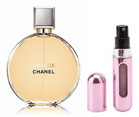 CHANEL CHANCE For Women Eau De Parfum 5ml Refillable Travel Spray