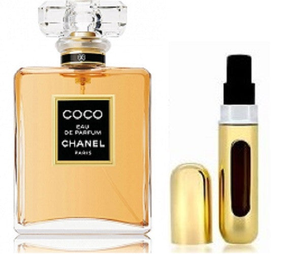 CHANEL COCO For Women Eau De Parfum 5ml Refillable Travel Spray