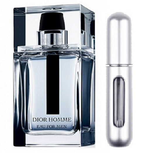 CHRISTIAN DIOR HOMME EAU Eau De Toilette 5ml Refillable Travel Spray