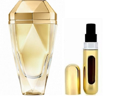 PACO RABANNE LADY MILLION EAU MY GOLD Eau De Parfum 5ml Refillable Travel Spray